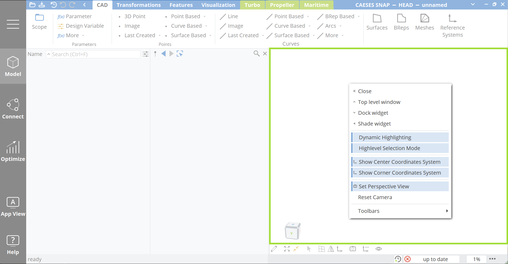 !3D View Context Menu
