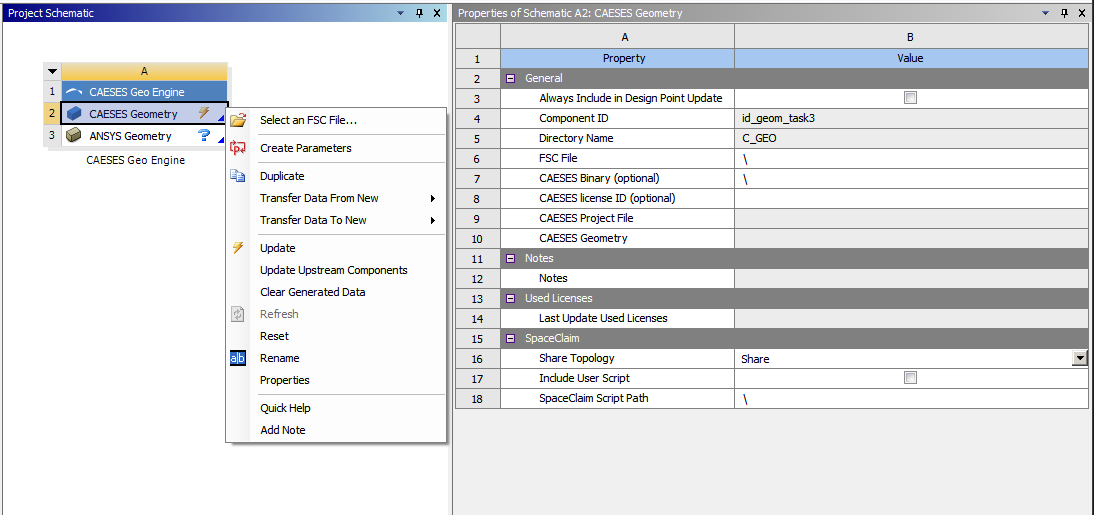 ANSYS ACT App FSC