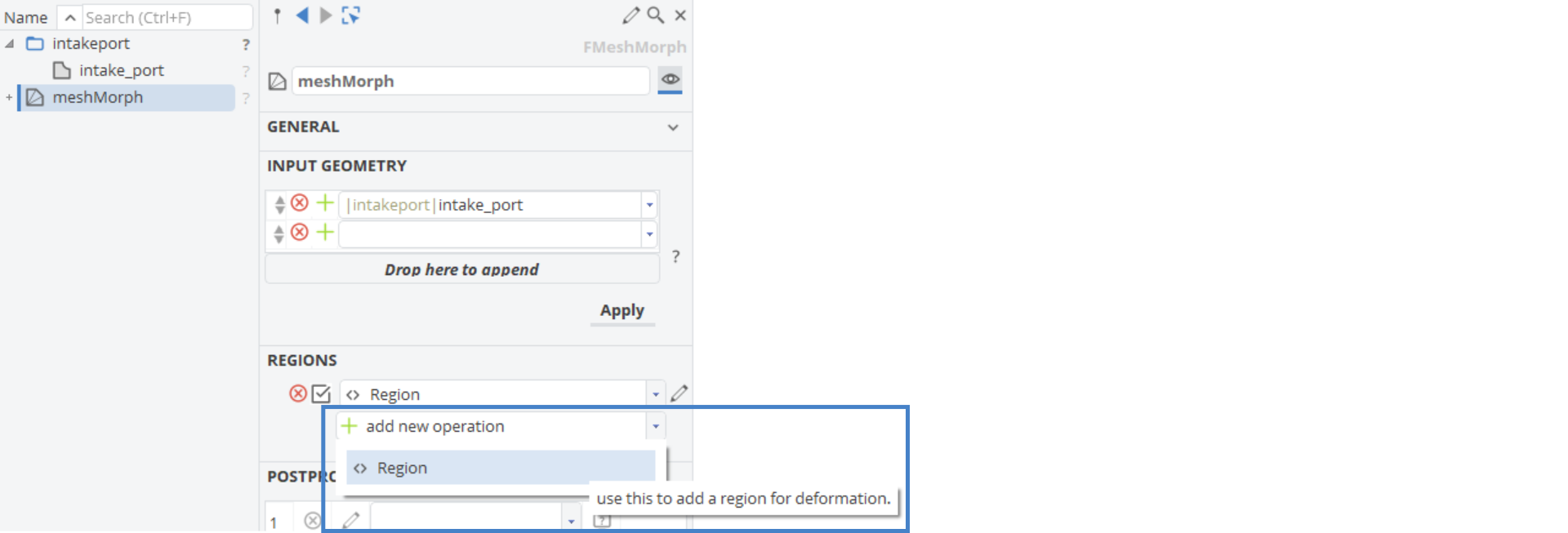 !add new region