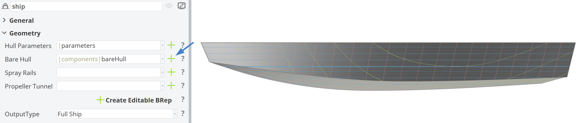 Bare Hull Generation