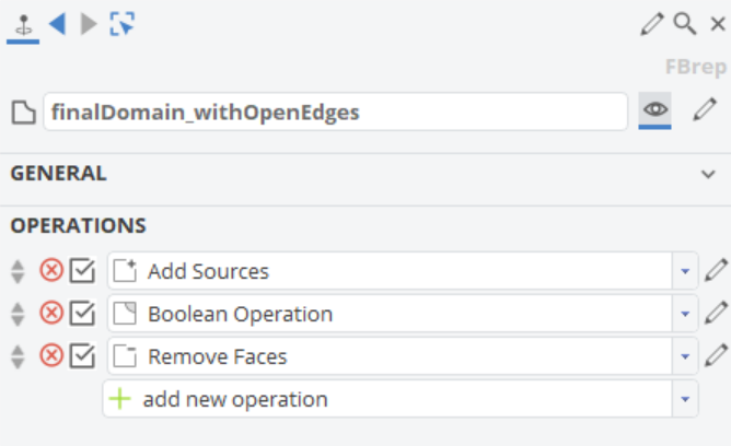 !BRep Operations