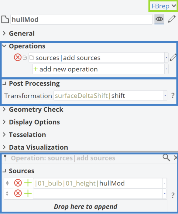 Enable Section Visualization Enable Section Visualization