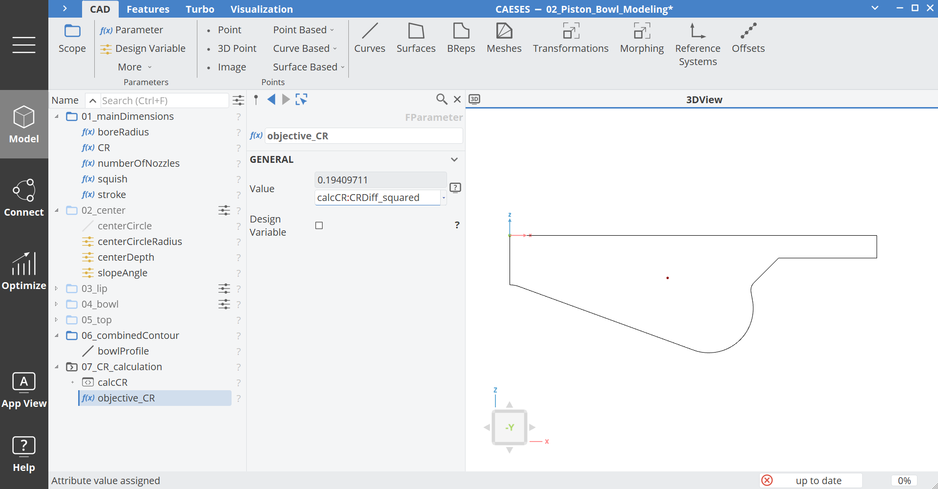 !Calculate CR Parameter