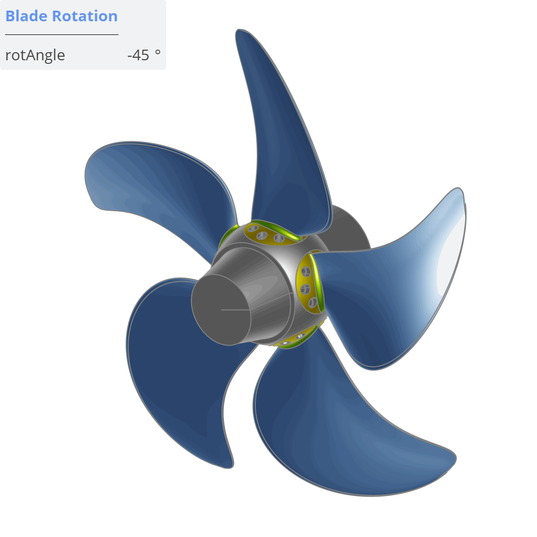 Controllable Pitch Propeller Animation Controllable Pitch Propeller Animation