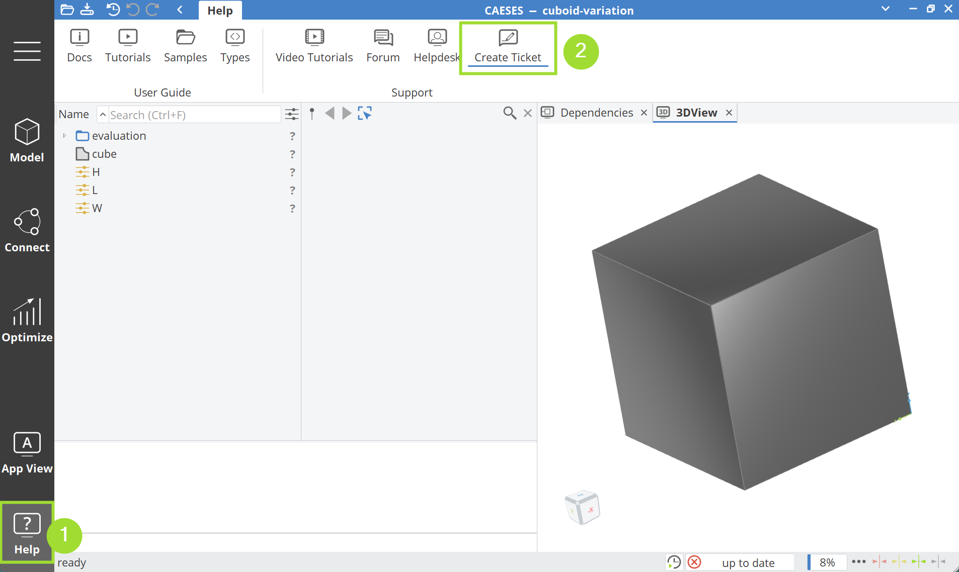 create helpdesk ticket