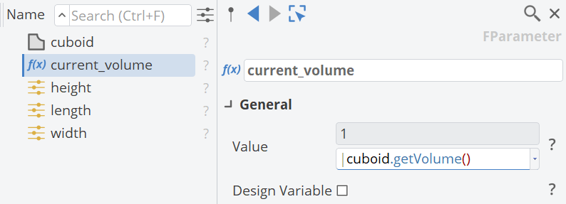 volume-parameter