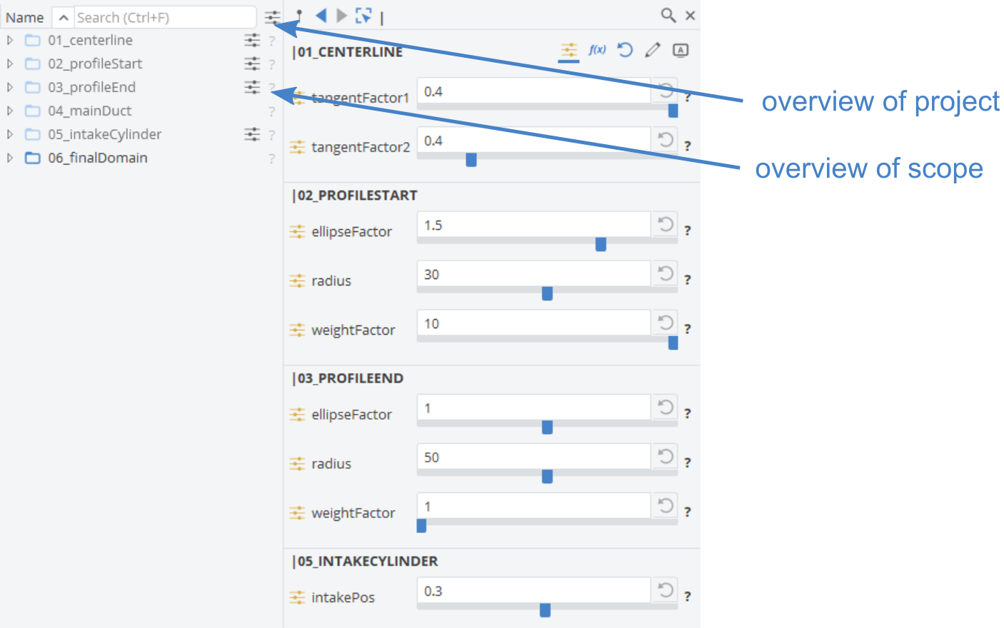 Design Variable Overview !Design Variable Overview