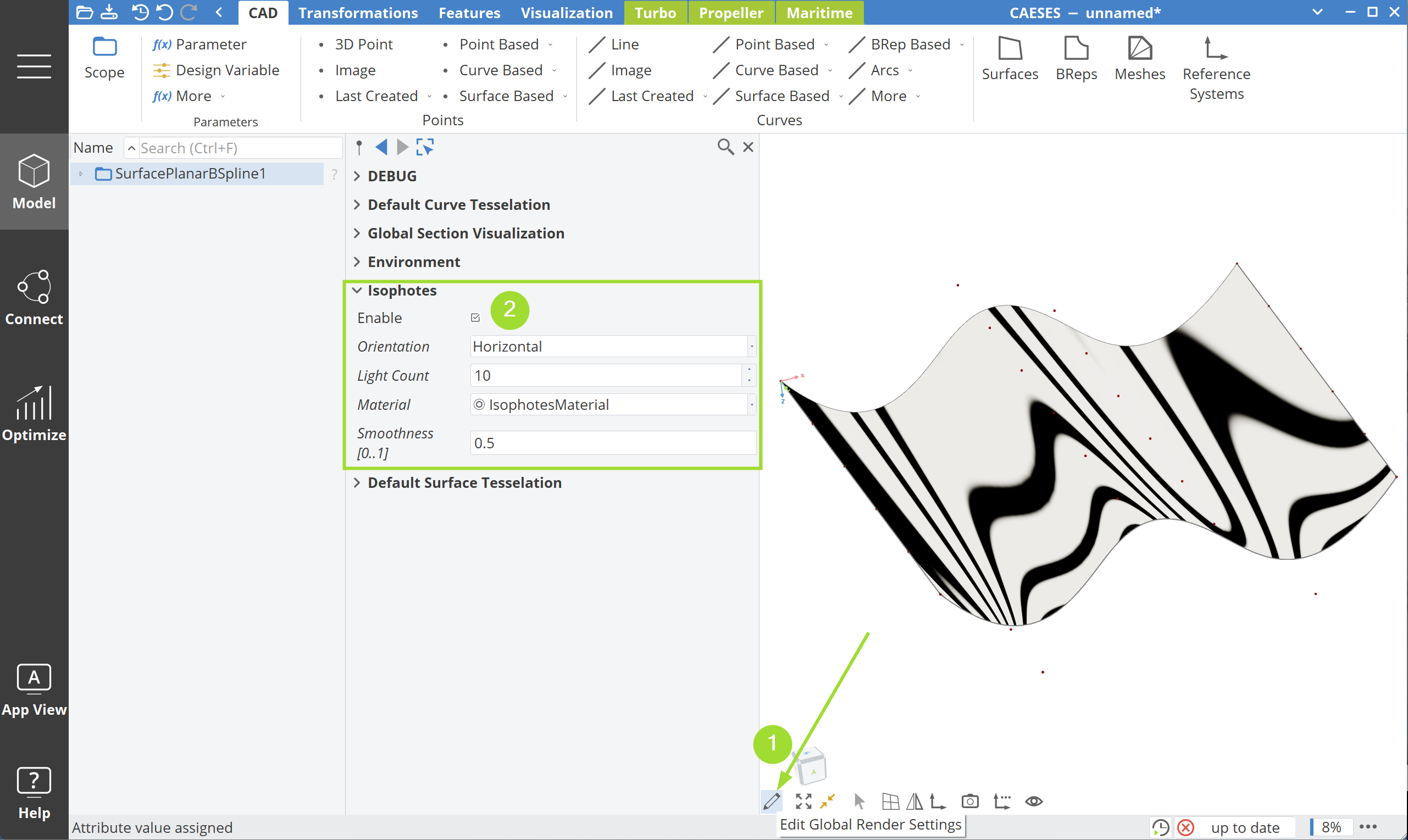 Isophotes - Zebra GUI Isophotes - Zebra GUI