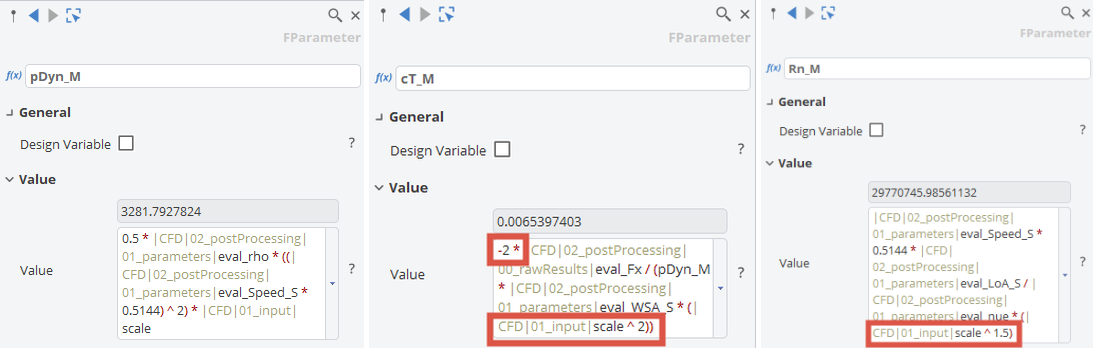 Selected Parameters