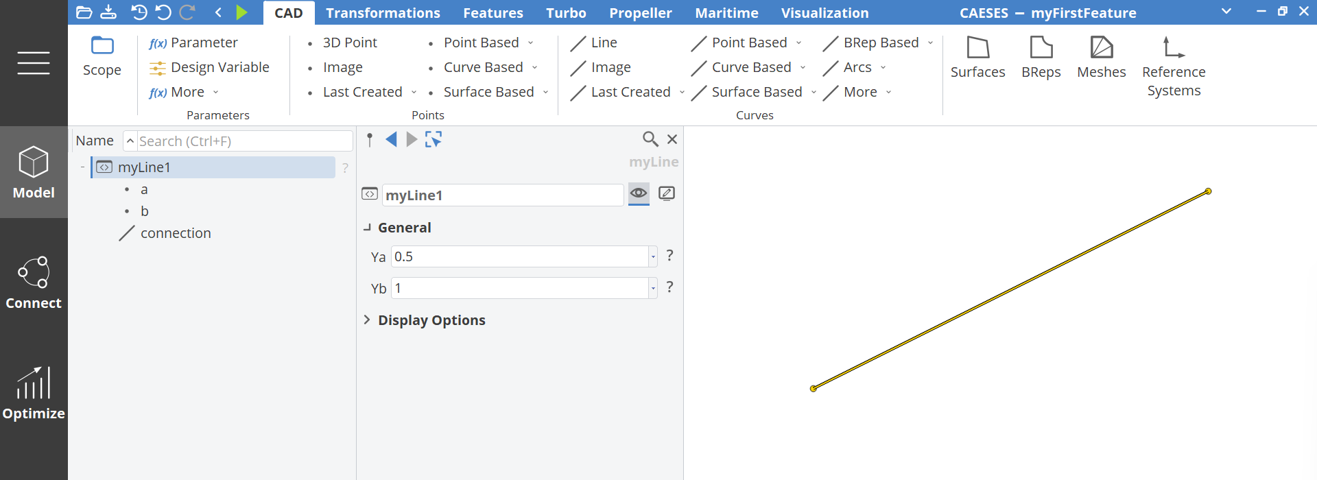 Feature Simple Line