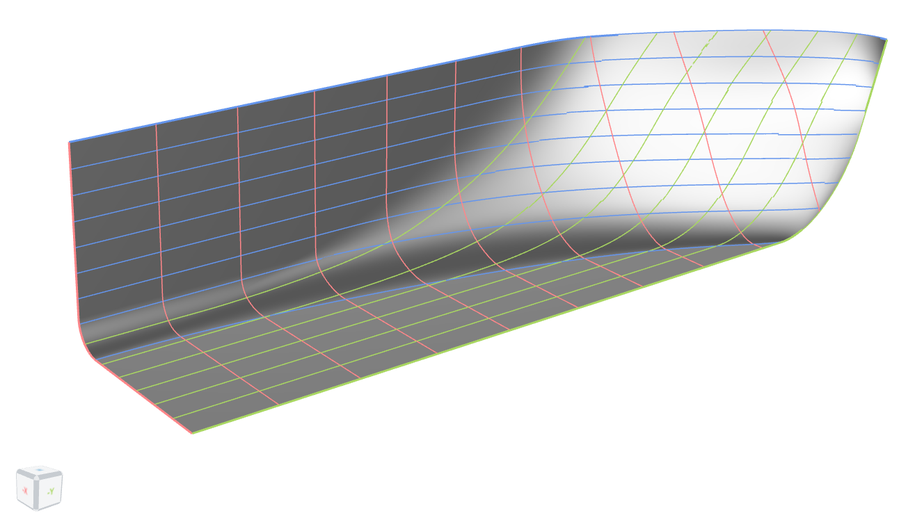Waterline-based foreship component Waterline-based Foreship - BRep