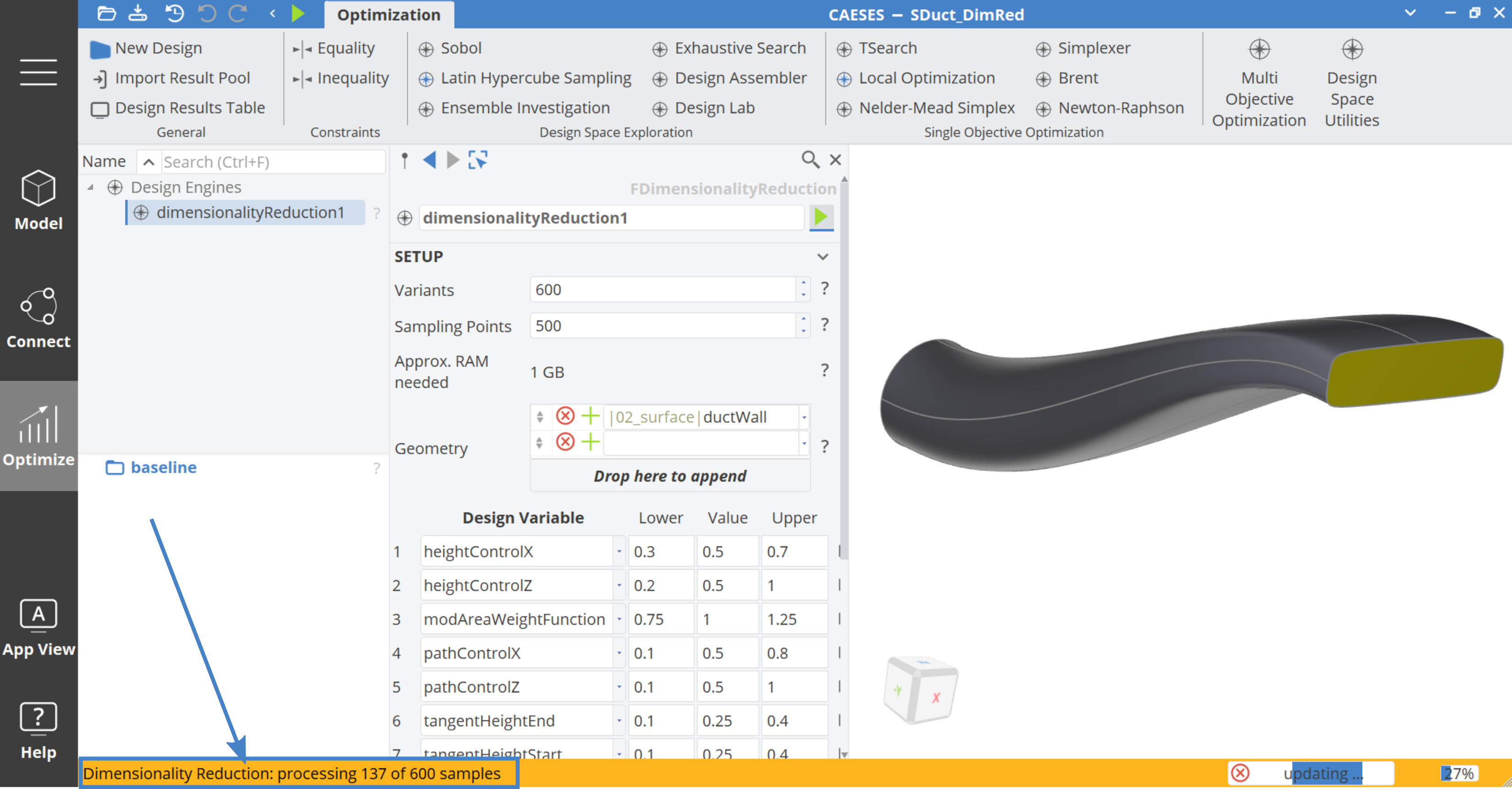 !sample Creation running