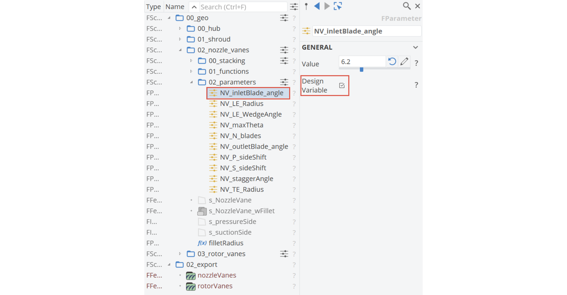 Design Variables !DesignVariable