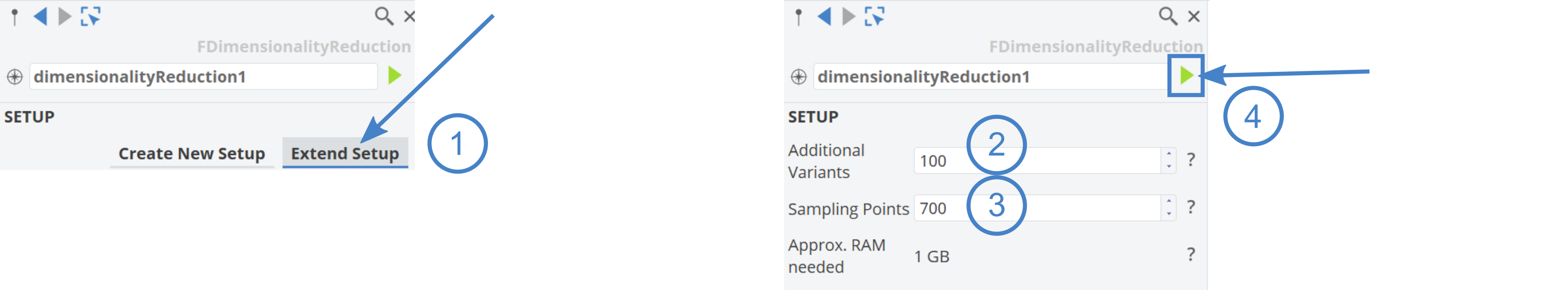 !extend setup