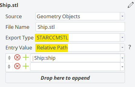 input-geometry
