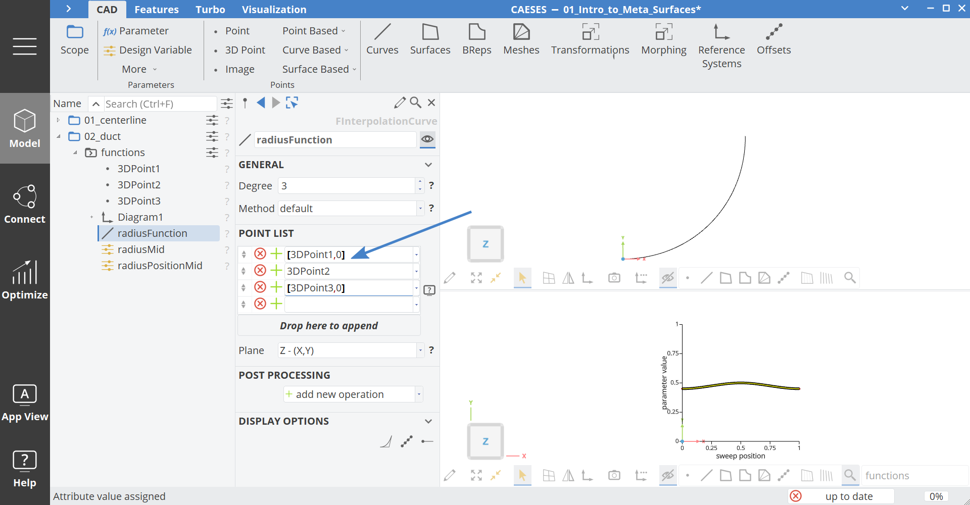 !Interpolation Curve