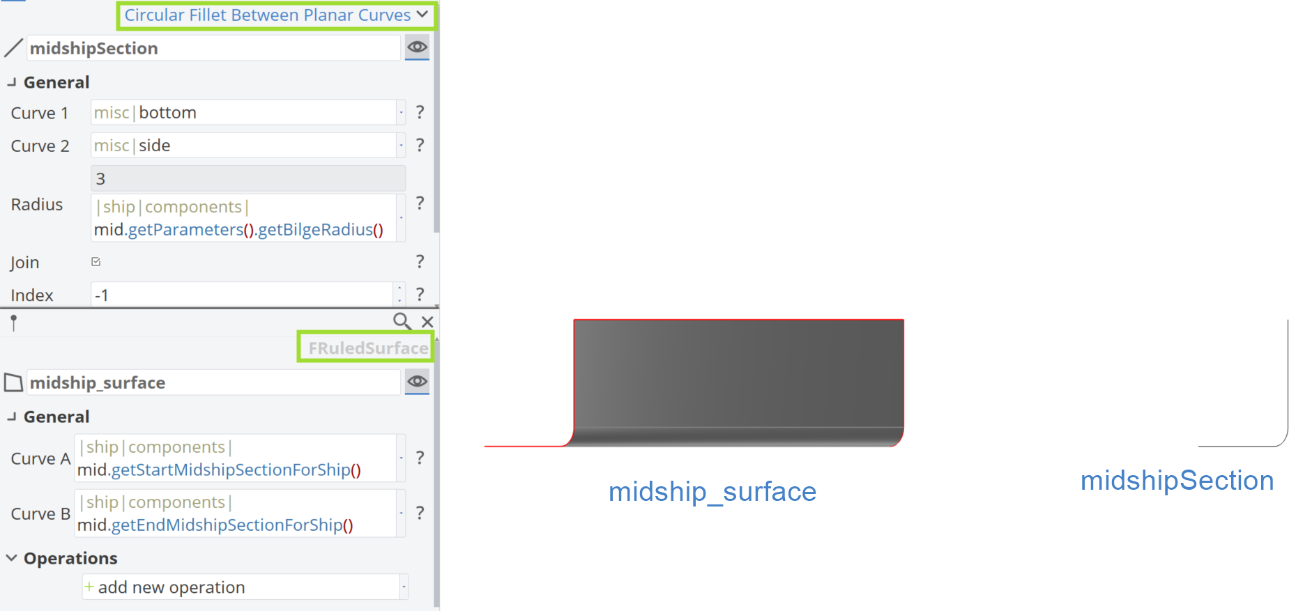 MidShip Generation