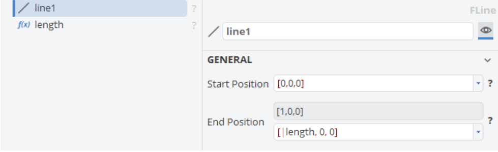 Simply set the parameter at the objects - where a value is expected !Parameter Set