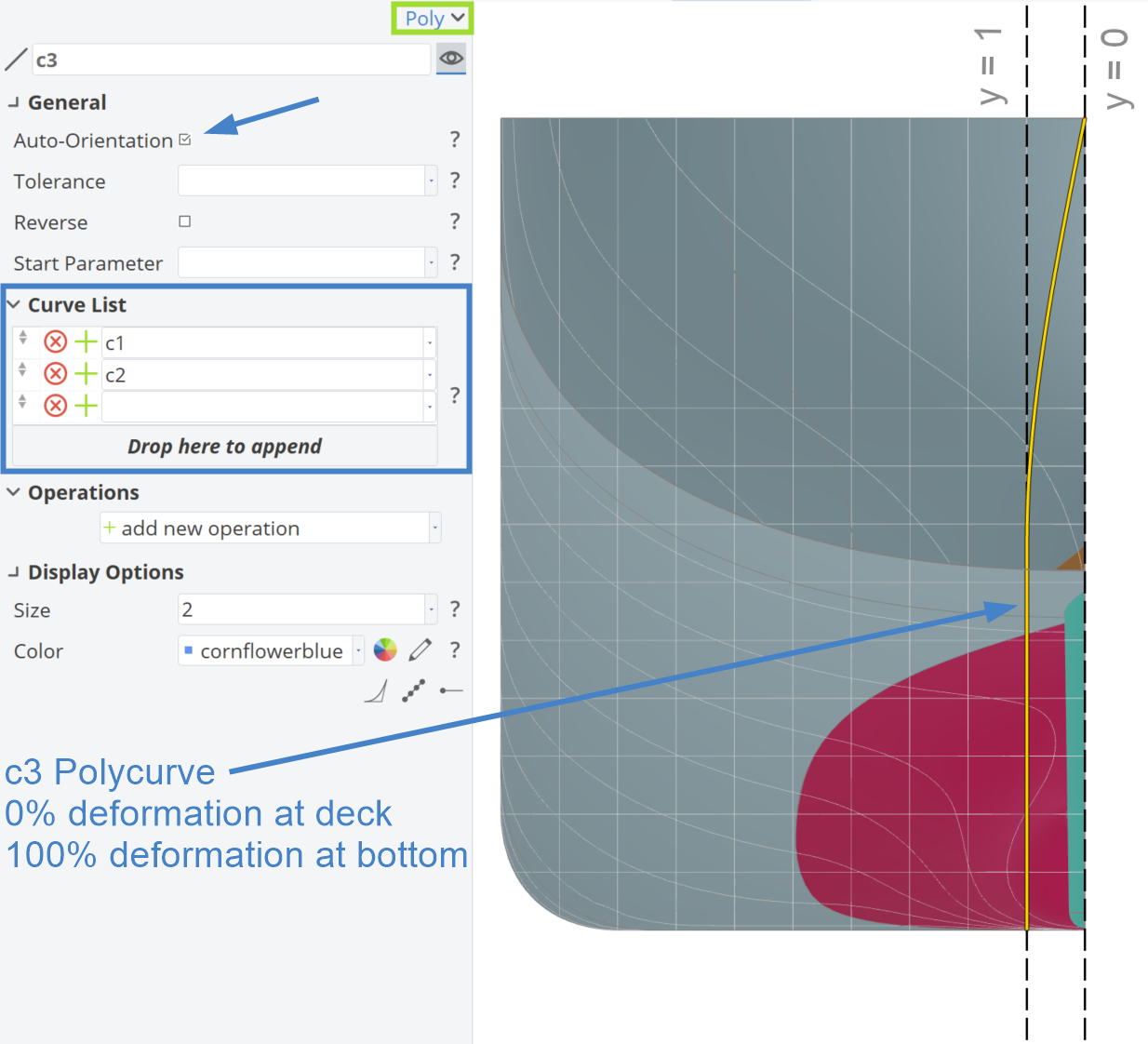 Define Polycurve Define Polycurve
