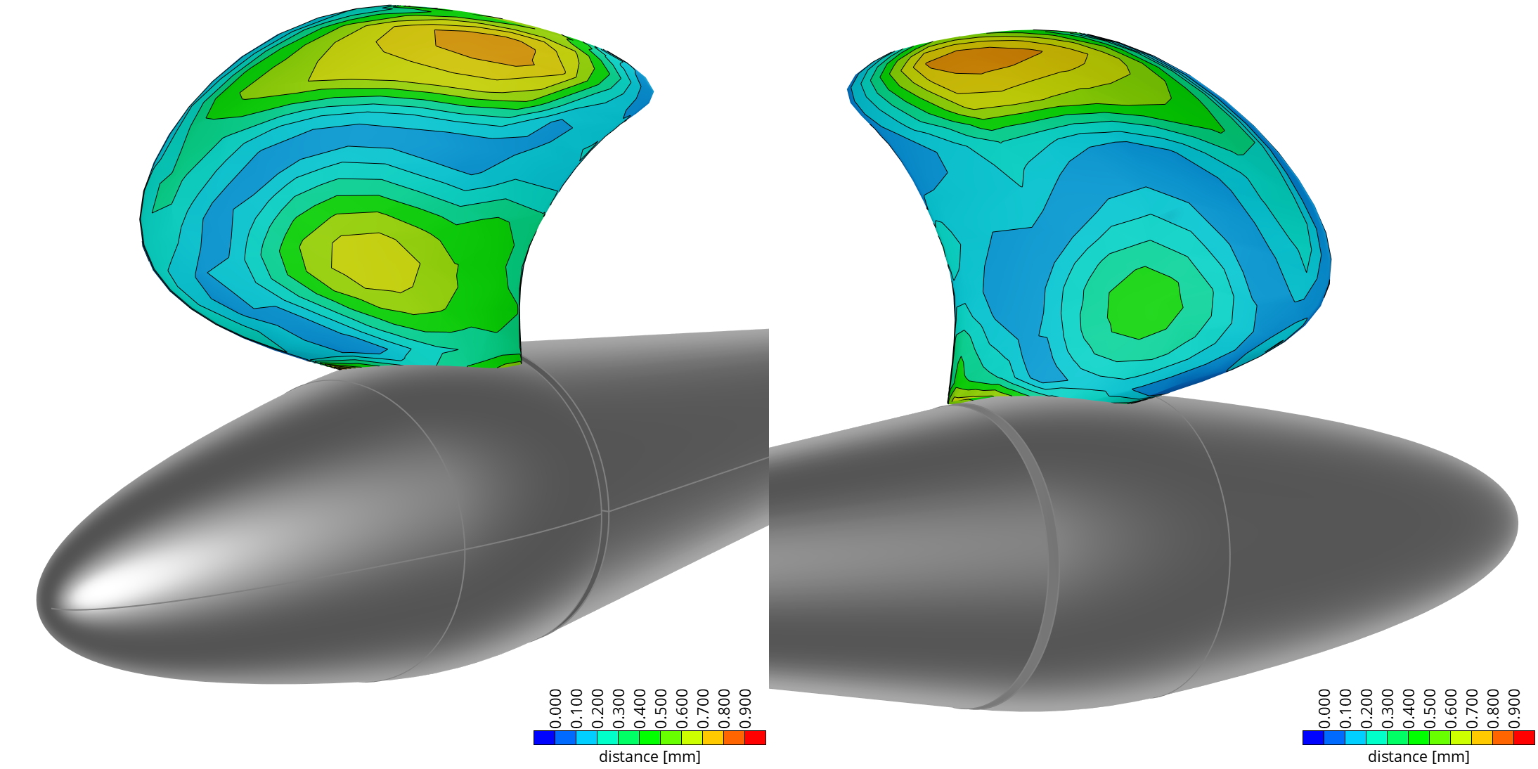 Comparison of Original Blade and Parametrized Blade