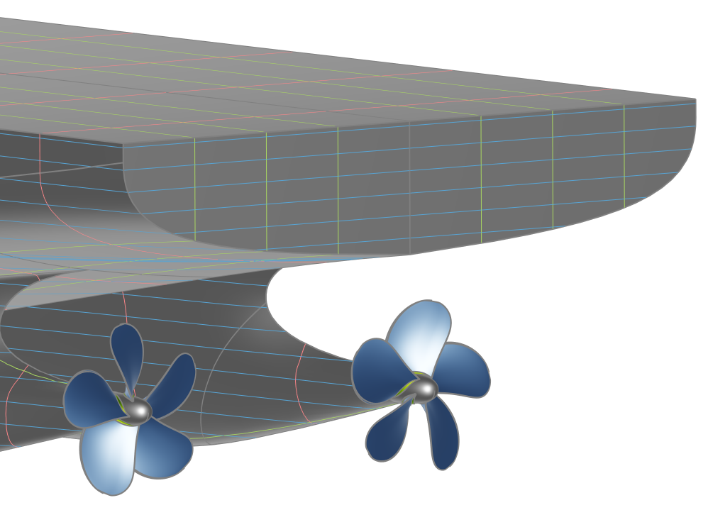 Ship with Propeller