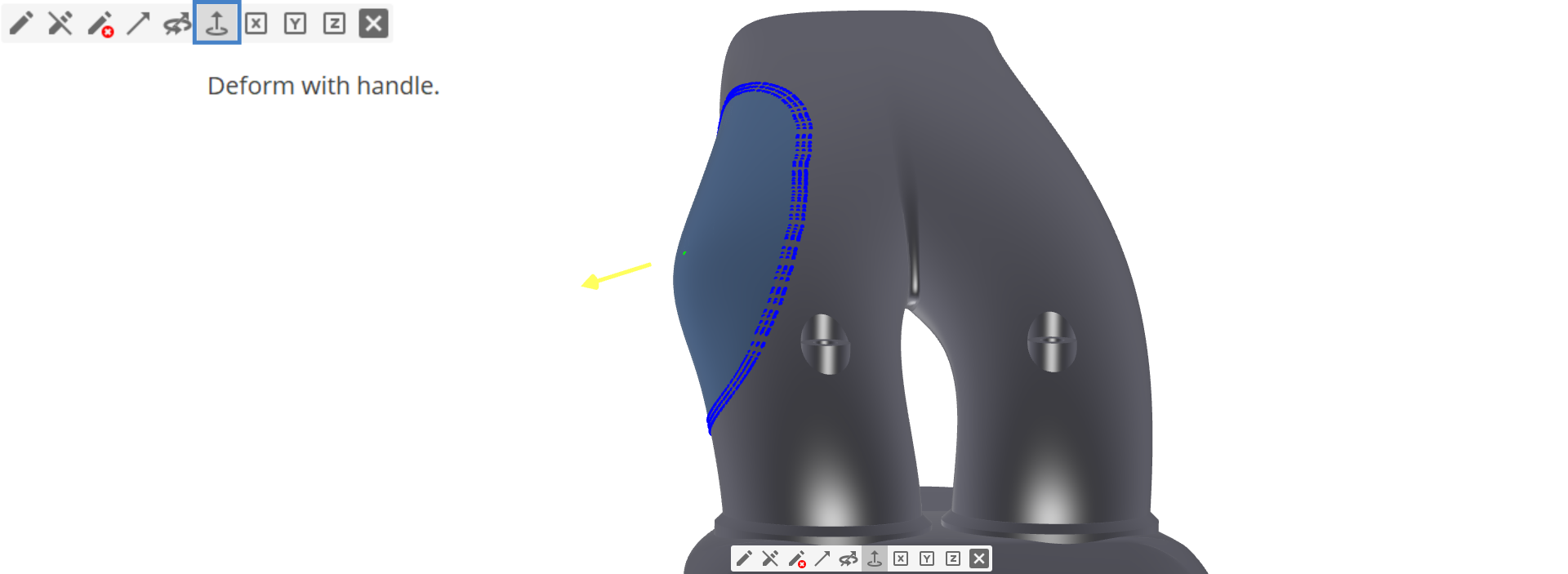!deform with handle