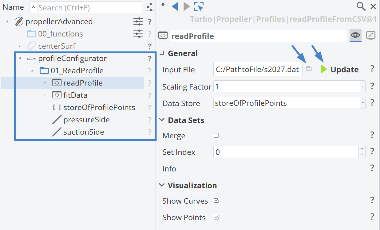 Read Profile From File GUI