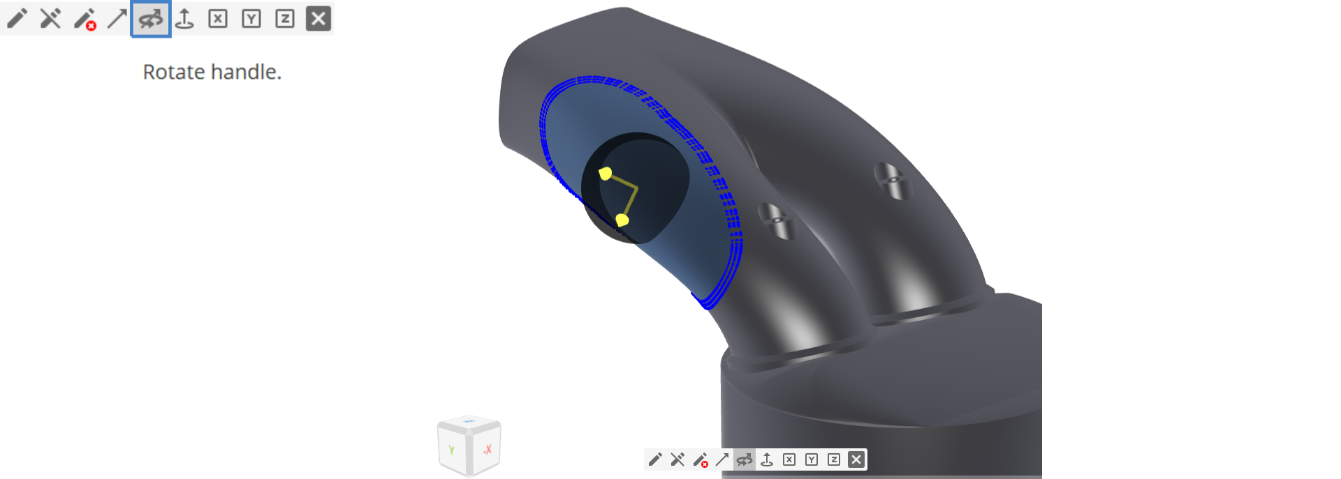 !rotate handle