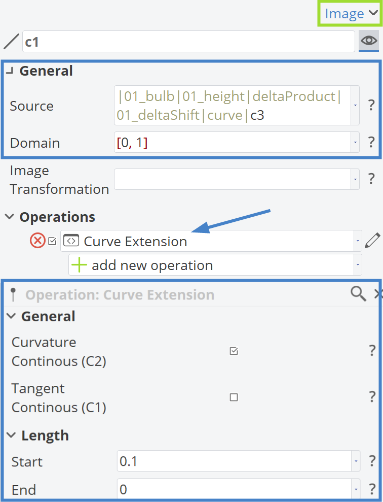 Define Image Curve Define Image Curve