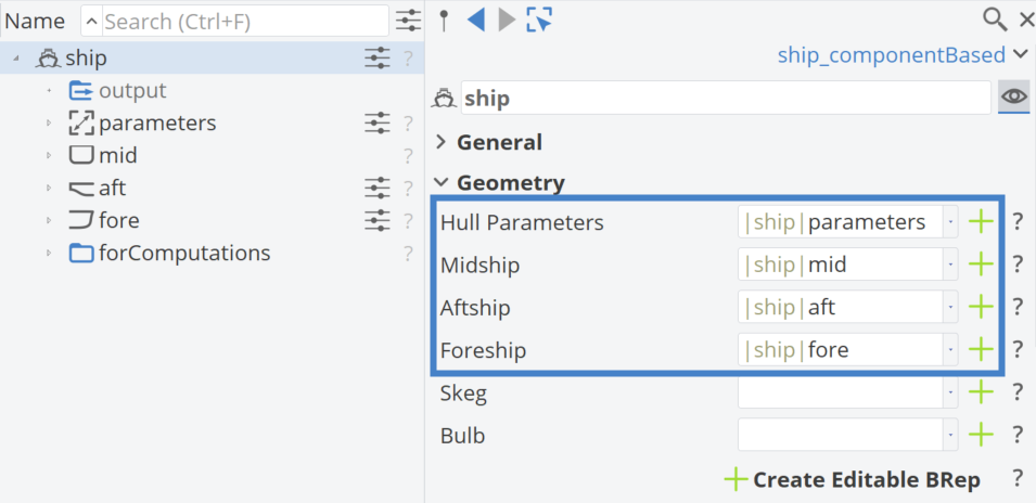 Ship Model GUI