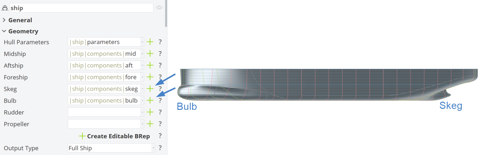 Skeg &amp; Bulb Generation