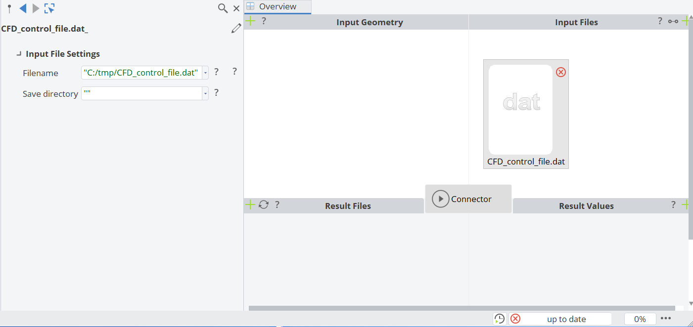 Software Connector Input Files