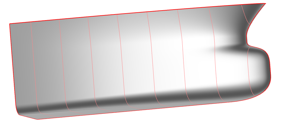 Sweeping Foreship - BRep