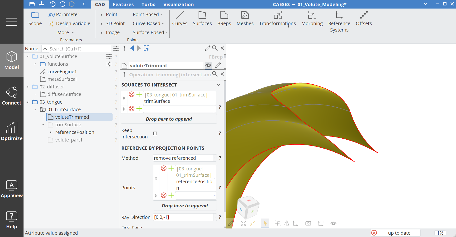 !Trimmed Volute