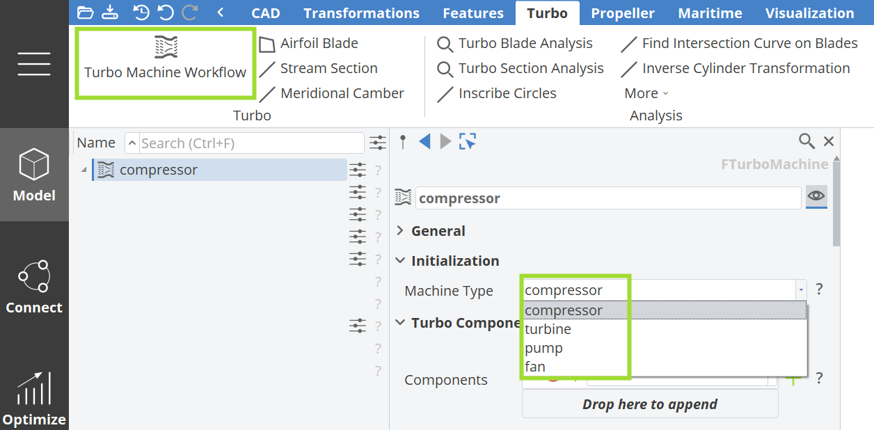 !Turbo Workflow with CAESES