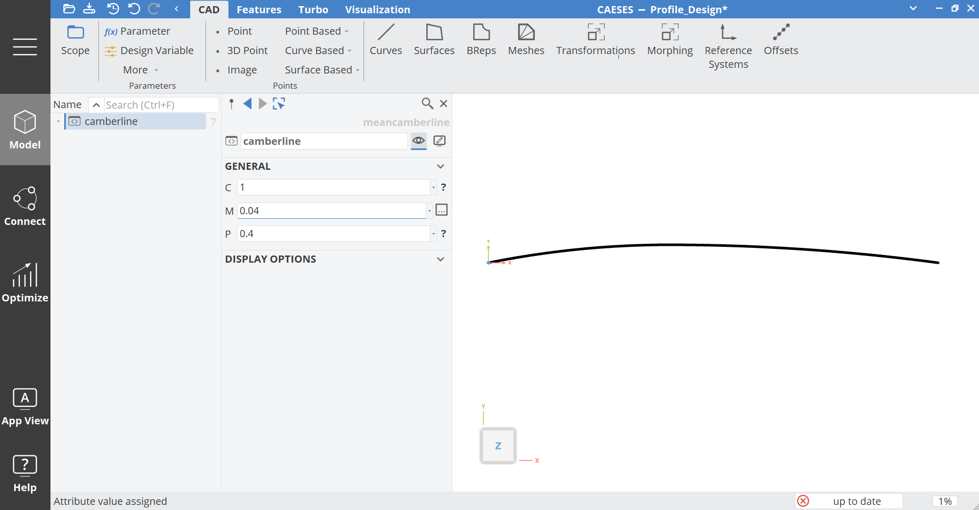 Try out different values and see how the curve changes !CheckCurve