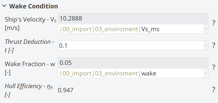 Wake Condition
