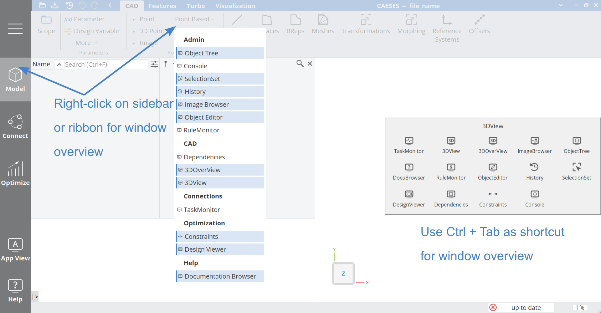 Windows overview !workspaces