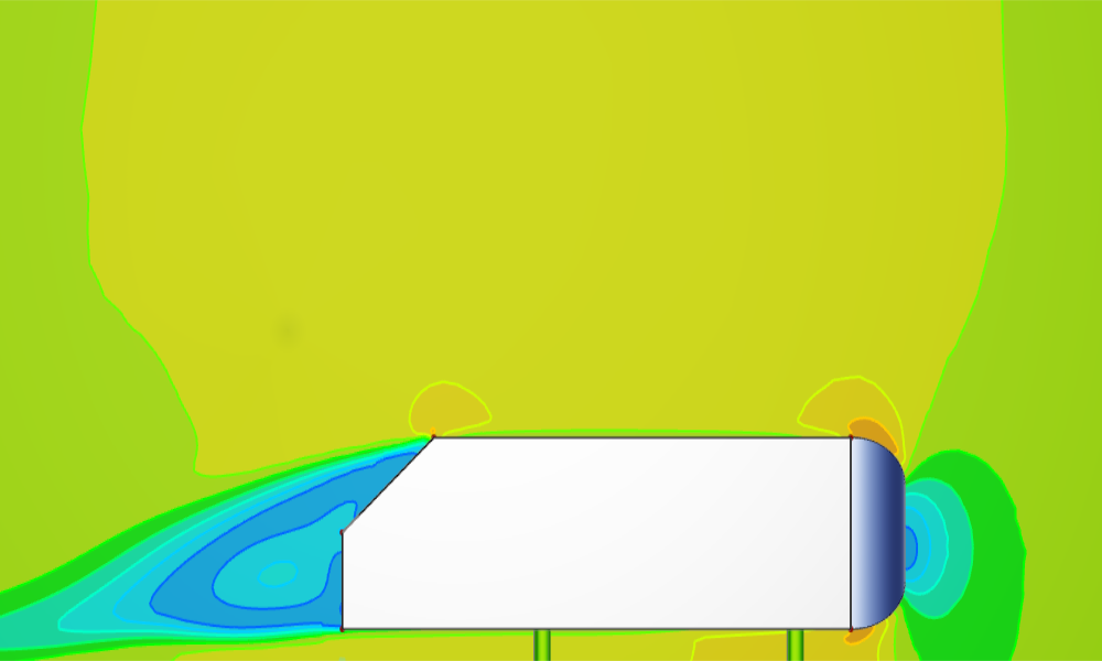 Ahmed Body with OpenFOAM's image
